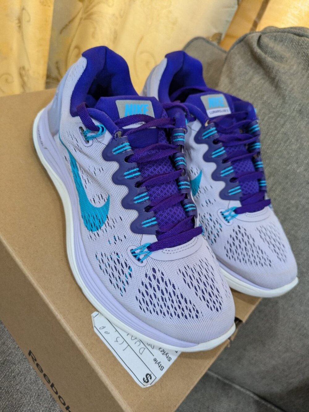 Nike Lunarglide 5 Running Shoes Multi Color Women’s 7.5 Great Condition